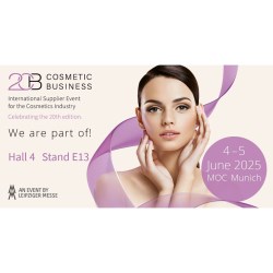 Visit KM Packaging at CosmeticBusiness - Hall 4/Stand E13